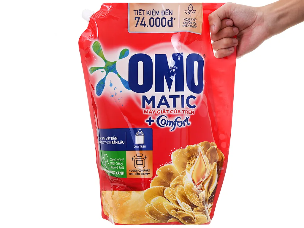 Nước giặt Omo Matic Comfort tinh dầu thơm